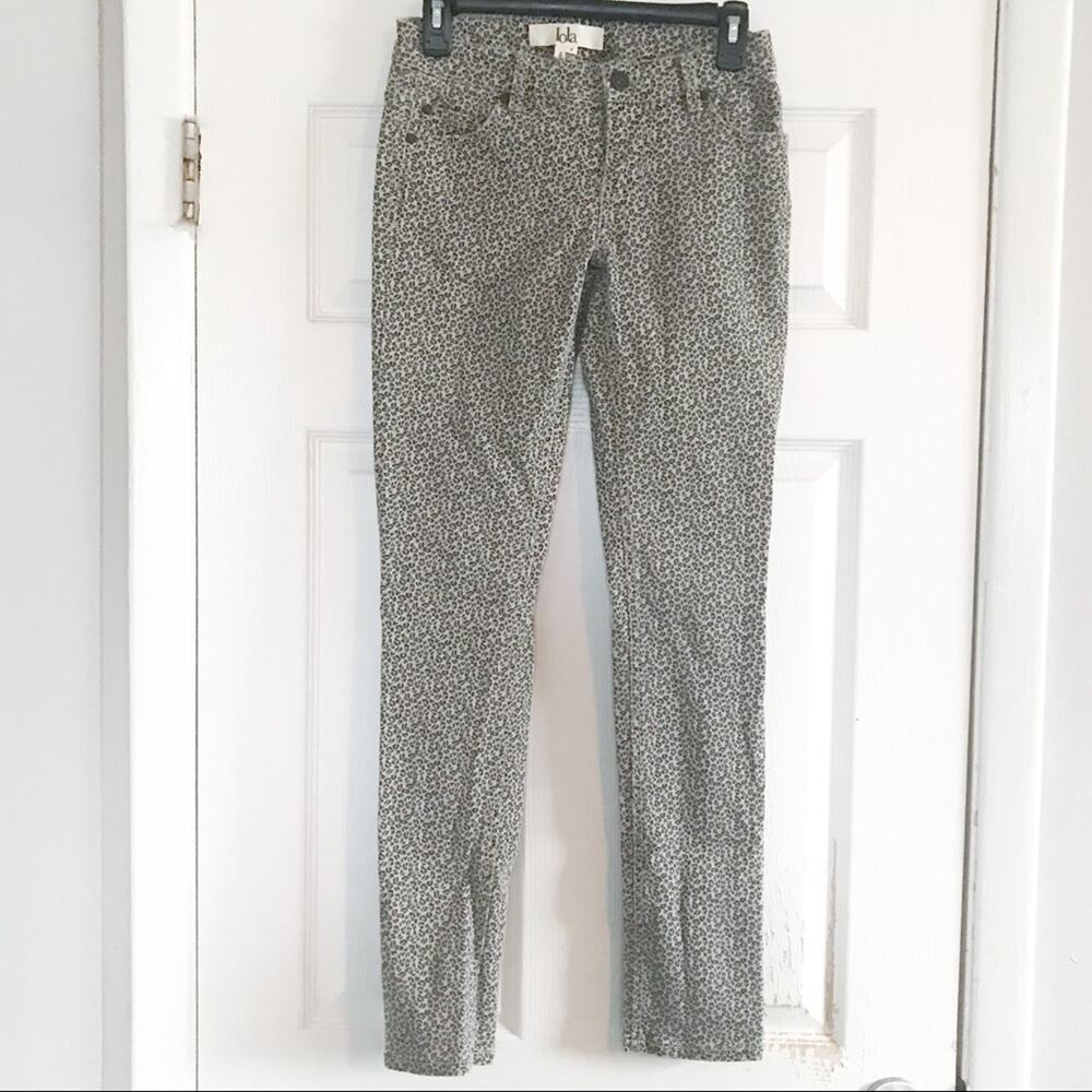 Lola Animal Print Skinny Jeans